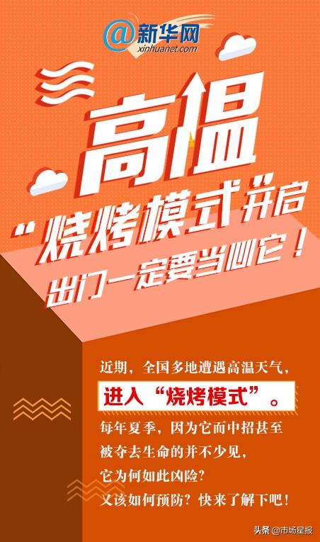 高温“烧烤模式”开启，出门一定要当心它