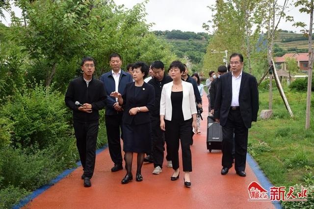 副省长何伟在天水青鹃山国际旅游度假区调研