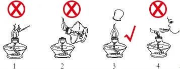 这么操作,直到…这部是基础常识么,以为灭酒精灯用盖的?