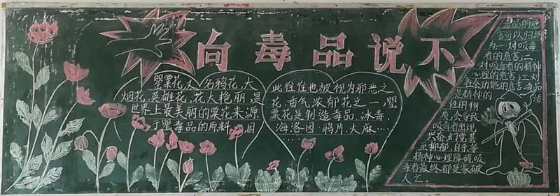碣石镇禁毒黑板报优秀作品获奖名单出炉
