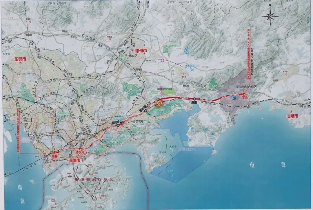 开工穗莞深城际铁路来了年内深圳还有五条铁路要开工