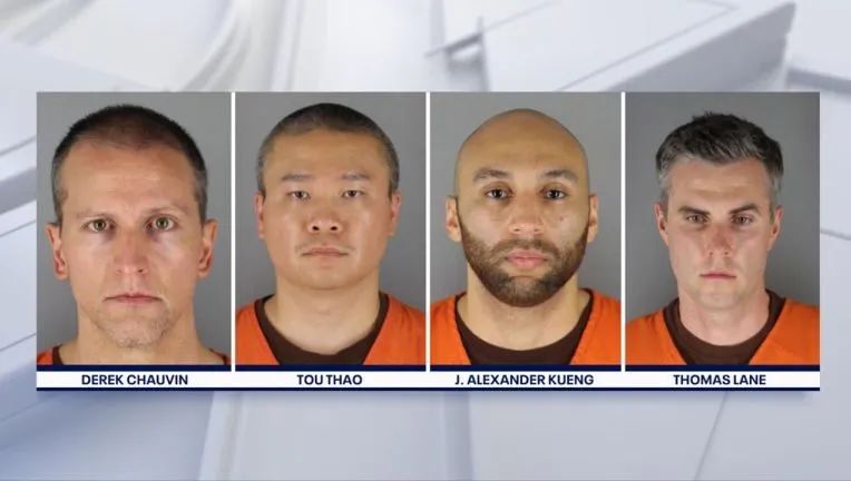 从左至右分别为肖万、邵、库恩、雷恩。/截图自Fox 9
