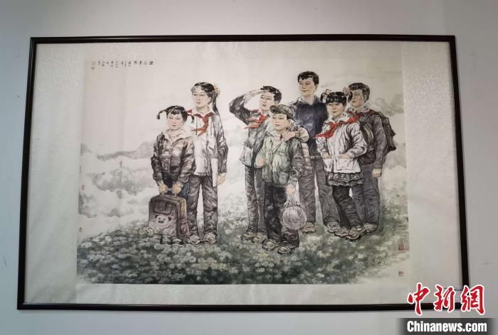 张连瑞作品《放飞梦想》 高雨晴 摄