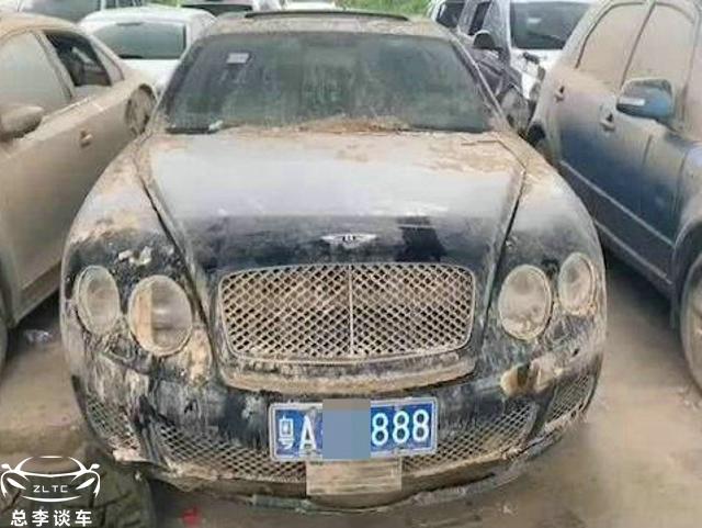 W12宾利被洪水淹没,已无维修价值,为什么有人愿意高价回收