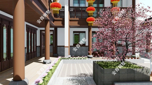 新中式风格引领民居建筑7款精品四合院别墅设计真正的豪宅