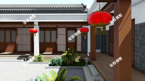 新中式风格引领民居建筑7款精品四合院别墅设计真正的豪宅