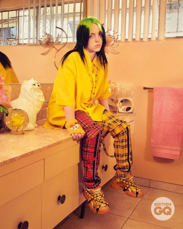 碧梨billieeilish多彩穿搭登封面