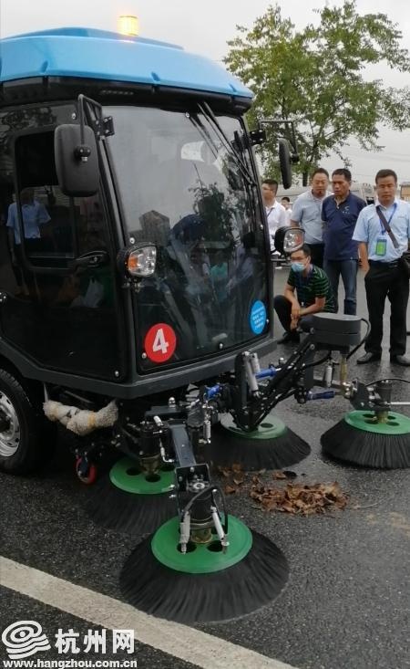 零污染、萌萌哒扫地机器人来喽!杭州环卫车辆将全面升级更环保