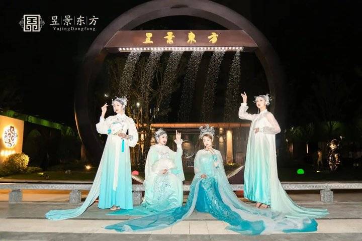 昱启风华,会客东方丨昱景东方新中式实景示范区雅境盛开!