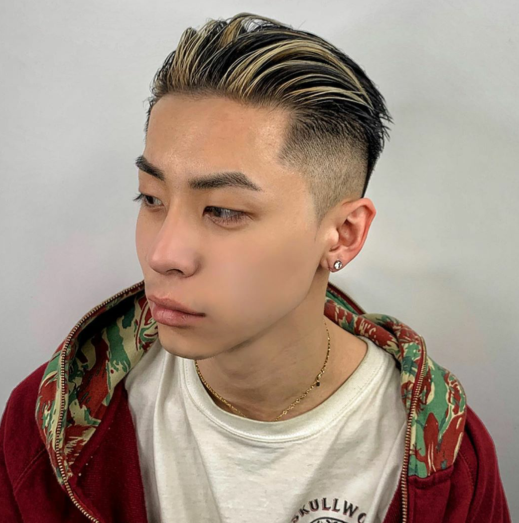 男生搞个挑染,巨潮!