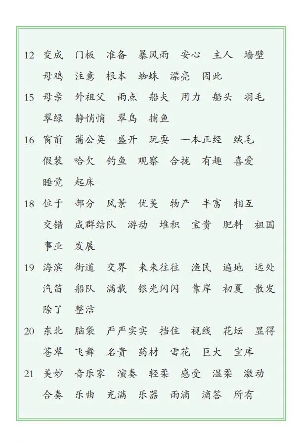 统编版2020年秋三年级上册语文电子教材课本(高清版,可打印)