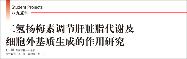 小学生研究基因和癌症拿三等奖,荣获一等奖的项目长这样