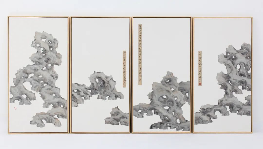 46岁神仙姐姐,一个人在50米长卷上作画,美到忘了呼吸