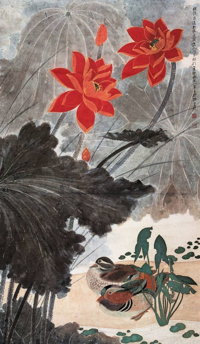 张大千:一辈子画不厌的荷花