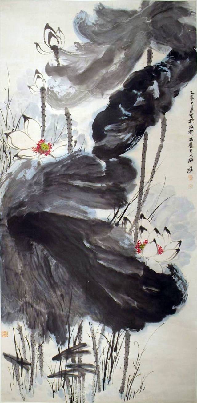 张大千:一辈子画不厌的荷花
