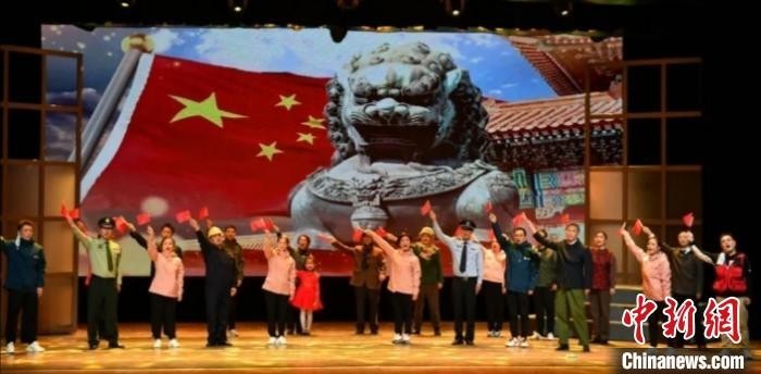 话剧《逆行而上》。山西省话剧院供图