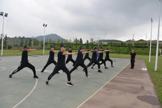 莱州市公安局举办新招录辅警培训班