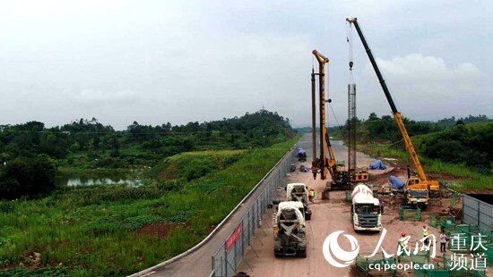 铜梁:加快推进市域快线璧铜段节点工程建设
