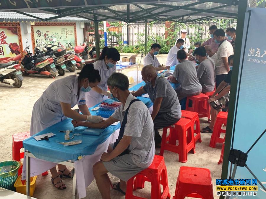 自治区退役军人医院在上思县为退役军人等优抚对象开展巡诊服务活动
