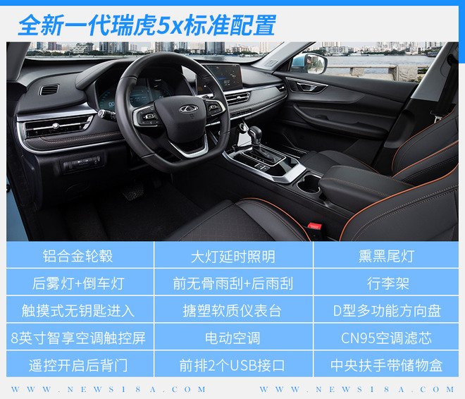 新外观/新内饰 全新一代瑞虎5x购车手册