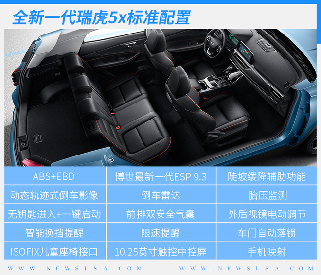 新外观/新内饰 全新一代瑞虎5x购车手册