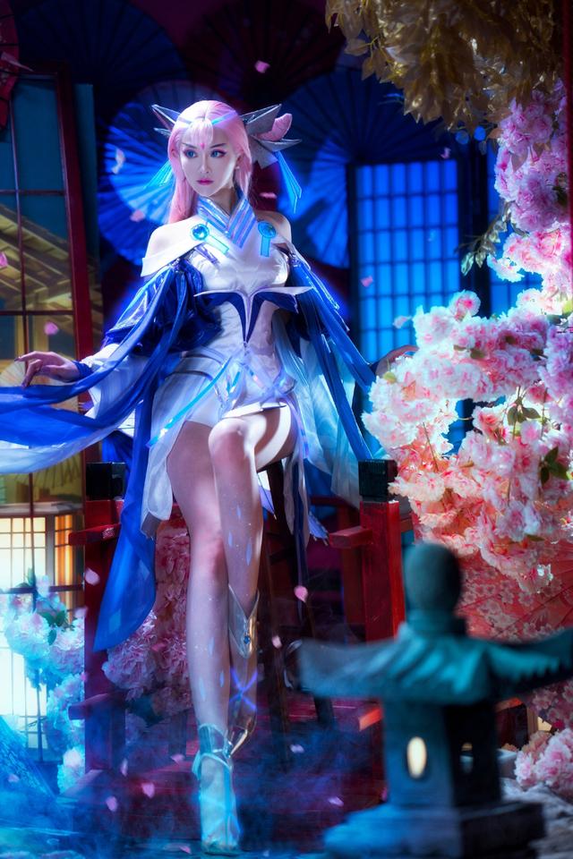 COSPLAY貂蝉,cosplay妲己热情 王者荣耀貂蝉cosplay