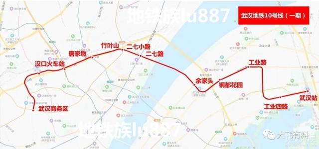 武汉地铁9号线,初步考虑四环外高架敷设
