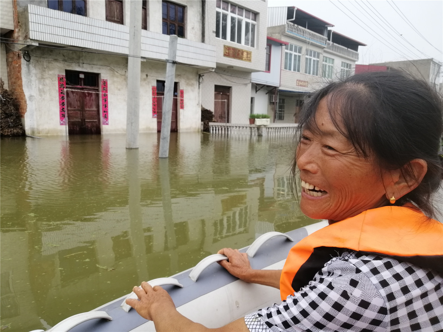 安徽宿松:民间救援队在抗洪中发挥重要作用