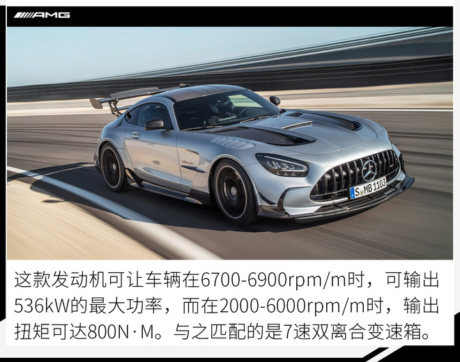 赛道上的性能怪兽 AMG GT Black Series官图解析