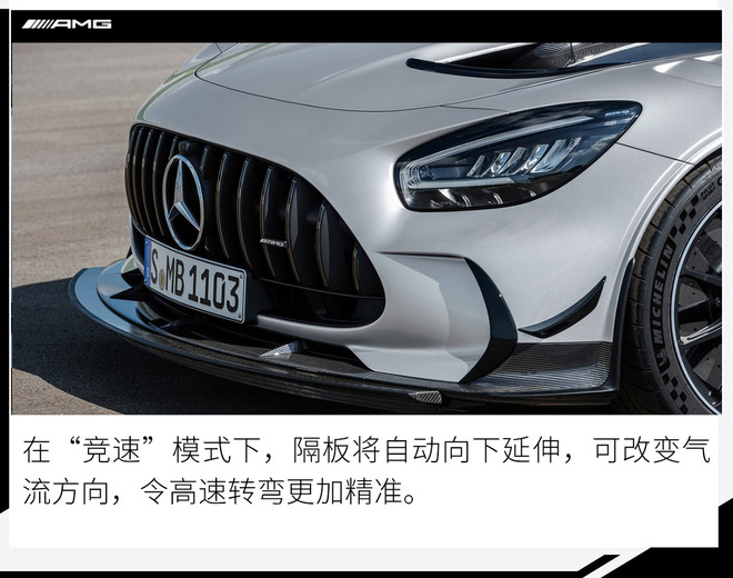 赛道上的性能怪兽 AMG GT Black Series官图解析