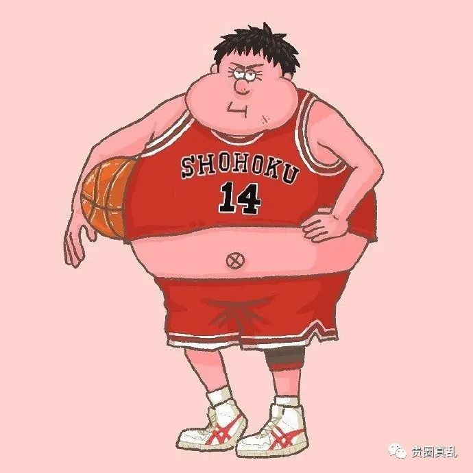 今日沙雕灌篮高手都胖成球流川枫樱木毁我青春啊