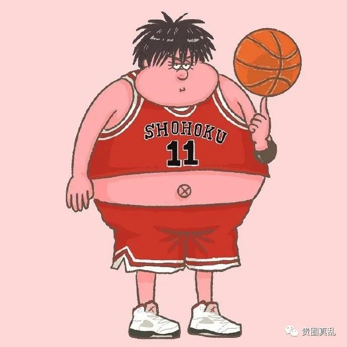 今日沙雕灌篮高手都胖成球流川枫樱木毁我青春啊