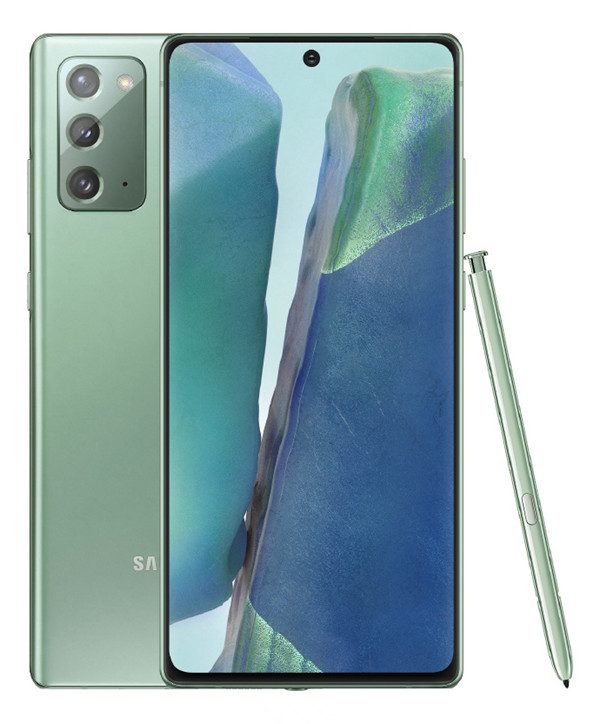 三星note20u充电,三星note20u屏幕 三星note20渲染图曝光曝三星note20系列包括note20,note20 ultra两款