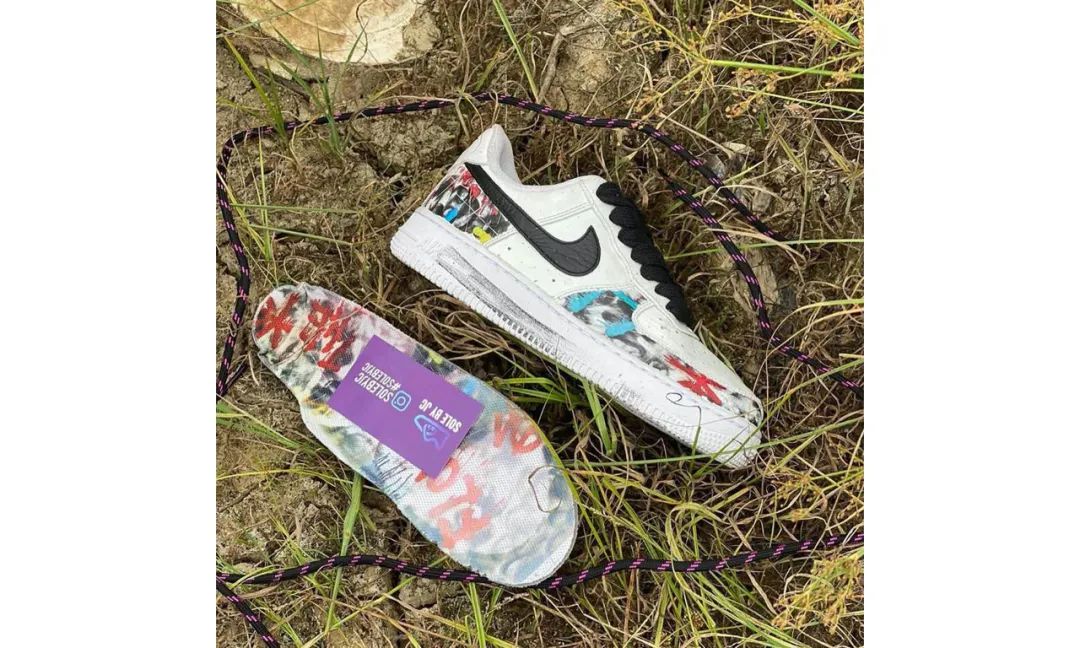 潮闻快食 | 不是银色?PEACEMINUSONE x Nike Air Force 1 最新实物图曝光