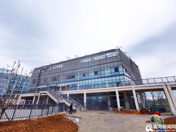 主体完工 中国科学院大学(青岛)附属学校进展顺利