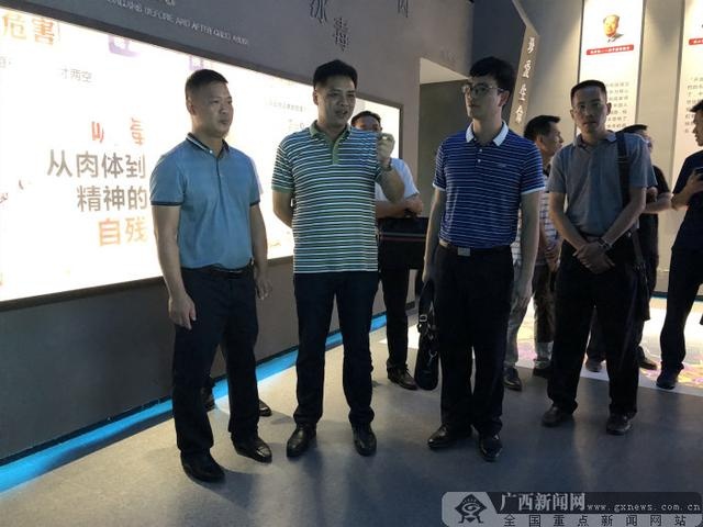 东兴市禁毒机构到上思县取经