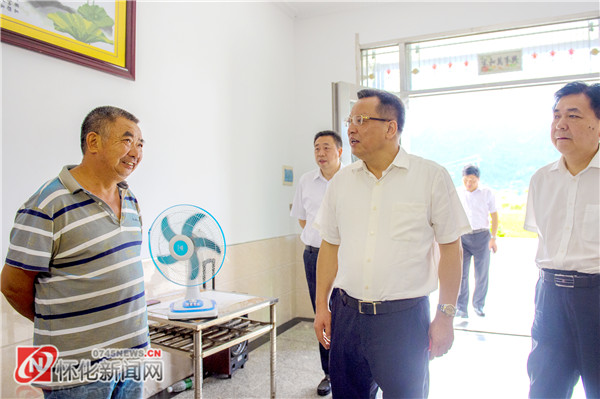 雷绍业在溆浦北斗溪镇调研特色文旅小镇建设时要求:全力以赴加快推进特色小镇建设 为乡村振兴脱贫攻坚注入强劲动力