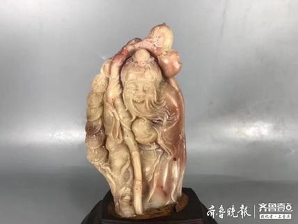 天然寿山石寿星佬摆件