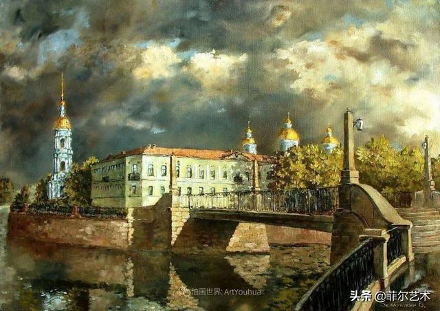 俄罗斯画家泽尔特·瓦伦蒂诺维奇动物与风景油画欣赏