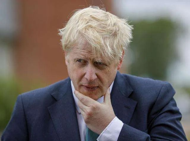 英國首相約翰遜資料圖