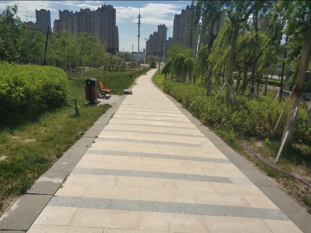 乌鲁木齐有一条七彩路!夏天可以看到秋景,公园广场一路相伴!