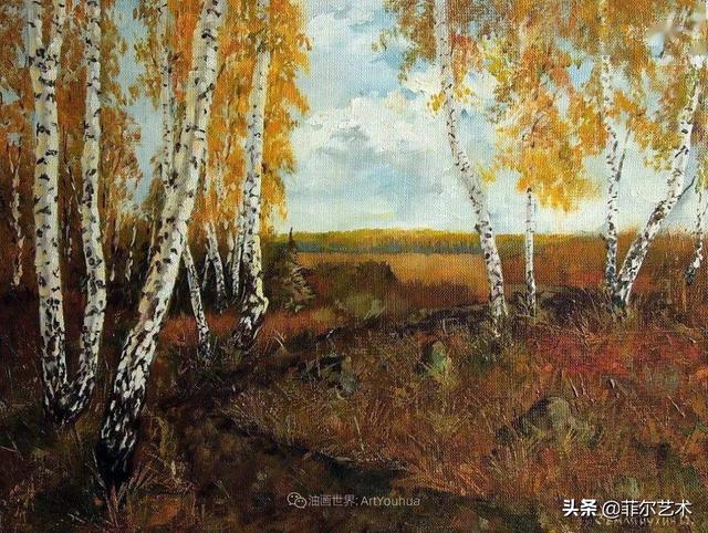 俄罗斯画家泽尔特·瓦伦蒂诺维奇动物与风景油画欣赏
