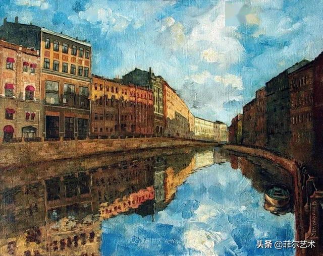 俄罗斯画家泽尔特·瓦伦蒂诺维奇动物与风景油画欣赏