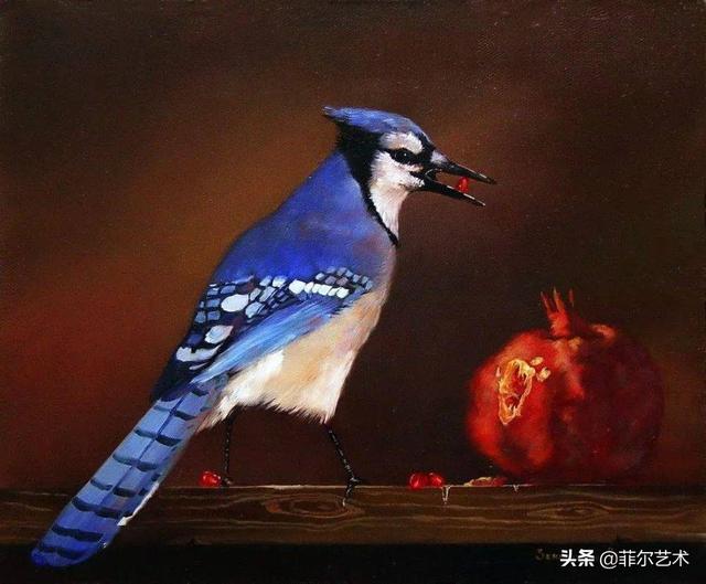 俄罗斯画家泽尔特·瓦伦蒂诺维奇动物与风景油画欣赏