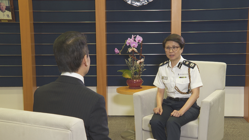 余警司：“如果要打，香港警察怎会打输”