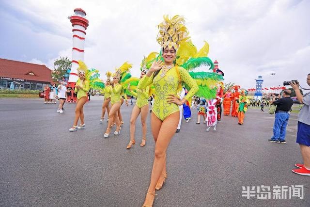 金沙滩啤酒城的靓丽风景——最炫异域风