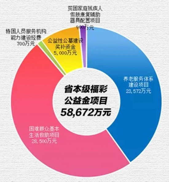 山东省民政厅《2019年度福利彩票公益金使用情况的公告》出炉