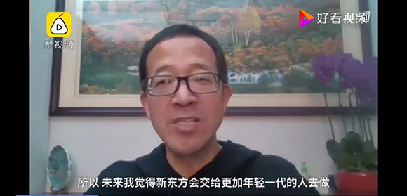 俞敏洪,如履薄冰
