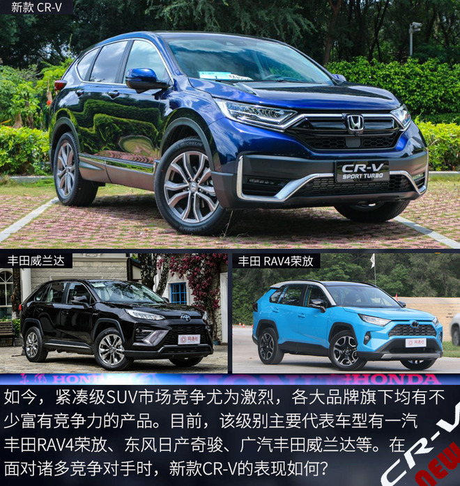 拿什么叫板竞争对手 本田新款CR-V胜算有几何?