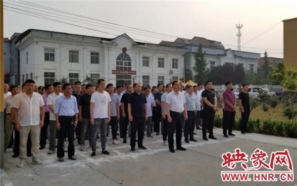 沈丘县刘庄店镇开展主题党日活动